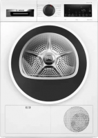 Сушильная машина Bosch WQG24100BY, белый, фронтальная загрузка, 9 кг
