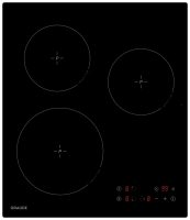 Индукционная варочная панель GRAUDE IK 45.0 S, черный