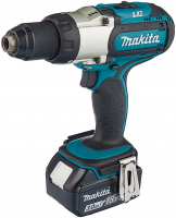 Дрель-шуруповерт Makita DDF451RFE 18Вт аккум. патрон:быстрозажимной (кейс в комплекте)