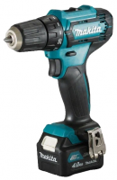 Дрель-шуруповерт Makita HP333DWME аккум. патрон:быстрозажимной (кейс в комплекте)