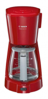 Кофеварка капельная Bosch TKA3A034 1100Вт красный
