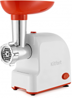 Мясорубка Kitfort KT-2113-3 1000Вт белый/красный
