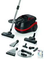 Пылесос моющий Bosch BWD421POW, черный/красный