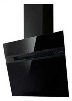 Вытяжка JetAir BONNY BL 60 A, наклонная, 800 м3/ч, 4 скорости, черная, стекло