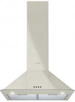 Вытяжка купольная Teka DOS 60.1 VNS VANILLA/OLD SILVER цвет корпуса бежевый, цвет окантовки/панели латунь