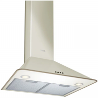 Вытяжка купольная Teka DOS 90.1 VN VANILLA/OLD BRASS цвет корпуса бежевый, цвет окантовки/панели латунь