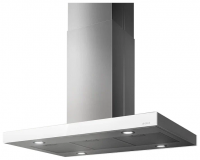 Вытяжка Т-образная Elica JOY ISLAND WH IX/A/90, нержавеющая сталь/белое стекло