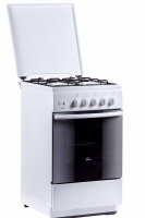 Плита Газовая Flama FG 2426 W , белый (металлическая крышка) реш.эмаль