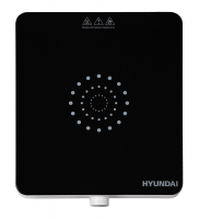Плита Индукционная Hyundai HYC-0105 белый стеклокерамика (настольная)