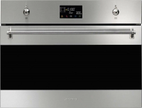 Компактный духовой шкаф с СВЧ Smeg SO4302M1X