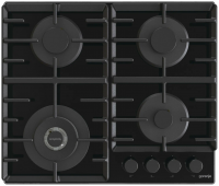 Газовая варочная панель Gorenje GTW642SYB, черный/закаленное стекло