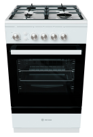 Газовая плита De Luxe 506040.24г ЧР белый