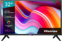 Телевизор Hisense 32A4K Frameless, черный