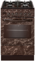 Комбинированная плита Gefest ПГЭ 5502-04 0054 коричневый мрамор