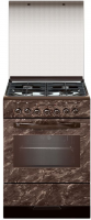 Комбинированная плита Gefest ПГЭ 6302-03 0054 коричневый мрамор