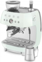 Кофеварка рожковая с встроенной кофемолкой Smeg EGF03PGEU, зеленый