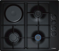 Комбинированная варочная панель Bosch PBY6C6B62O, черный/эмаль