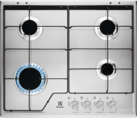 Газовая варочная поверхность Electrolux KGS6424SX , нержавеющая сталь