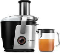 Соковыжималка центробежная Bosch MES4000 черный/серебристый