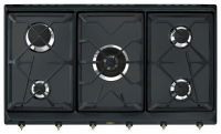 Газовая варочная панель Smeg SRV896AOGH, черный