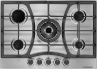 Варочная поверхность газовая Kuppersberg FS 73 X, нержавеющая сталь