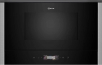 Микроволновая печь встраиваемая Neff NL4WR21N1, черный/нержавеющая сталь