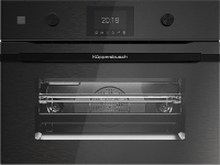 Компактный духовой шкаф с микроволнами Kuppersbusch CBM 6350.0 GPH 6 Black Steel