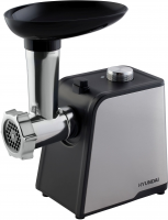 Мясорубка Hyundai HY-MG2214 серебристый/черный