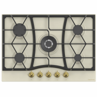 Газовая варочная панель Zigmund&Shtain G 19.7 X, бежевый