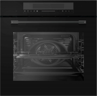 Духовой шкаф встраваемый электр. Hyundai HMEO 6780 BG черный серебр.