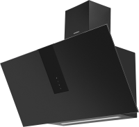 Вытяжка наклонная Maunfeld Aurora 90 black, черный матовый