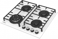 Газовая варочная поверхность Hyundai HHG 6438 WG, белый