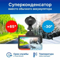Видеорегистратор TrendVision TDR-725 Real 4K Max черный 8Mpix 2160x3840 2160p 170гр. GPS NT96670