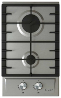 Газовая варочная панель LEX GVS 321 IX, нержавеющая сталь