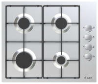 Газовая варочная панель LEX GVS 644-1 IX, нержавеющая сталь