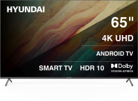 Телевизор Hyundai H-LED65BU7009, Android TV, черный