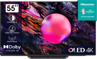 Телевизор OLED Hisense 55A85K, Smart TV, черный