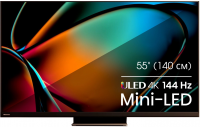 Телевизор LED Hisense 55U8KQ, Smart TV, темно-серый