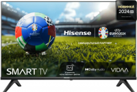 Телевизор LED Hisense 40A4N, Smart TV, черный