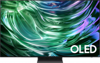 Телевизор OLED Samsung QE55S90DAUXRU, Smart TV, чёрный графит