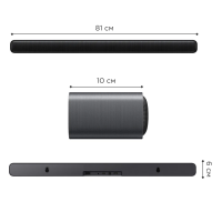 Саундбар TCL S45Н , темно-серый