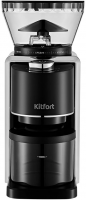 Кофемолка Kitfort КТ-787 200Вт, черный/серебристый