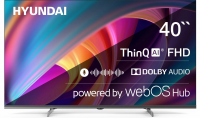 Телевизор LED Hyundai H-LED40BS5100, Smart TV, серый/черный