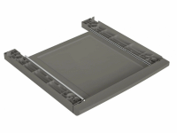 Соединительный элемент с полкой для стиральной и сушильной машины Haier CKS-1, серебристый