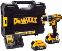 Дрель-шуруповерт DeWalt DCD796P2-QW (кейс в комплекте)