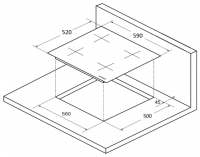 Индукционная варочная панель Kuppersberg ICS 604
