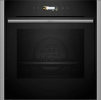 Электрический духовой шкаф Neff B54CR71N0, черный/нержавеющая сталь