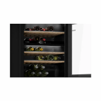 Винный шкаф Bosch KWK16ABGB, черный
