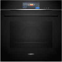 Духовой шкаф электрический с паром Siemens HS758G3B1, черный