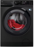Стиральная машина с сушкой AEG LWR73166OE, инвертор, функция пара, черный